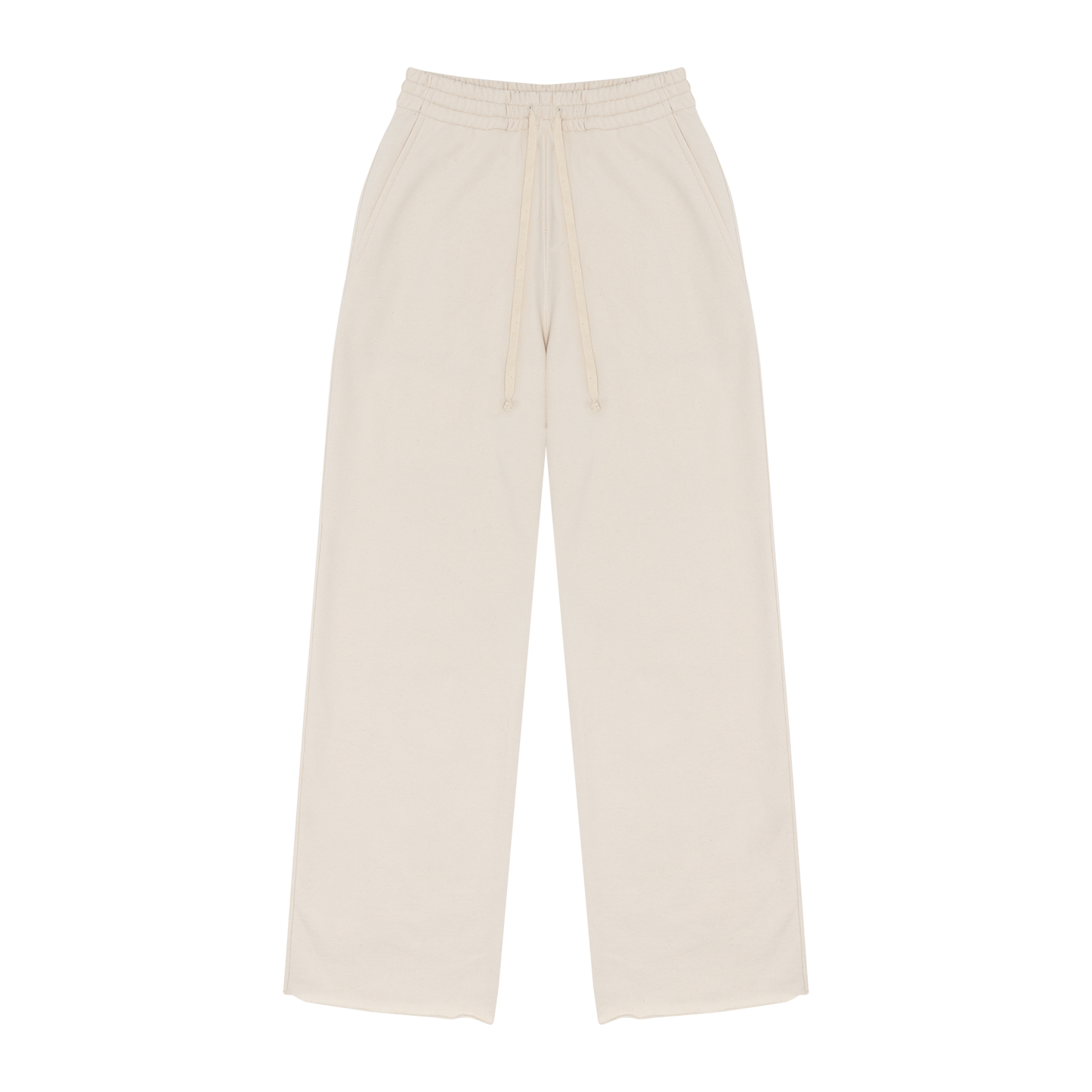 STRAIGHT LEG GHOST KAT SWEATPANTS (IVORY)