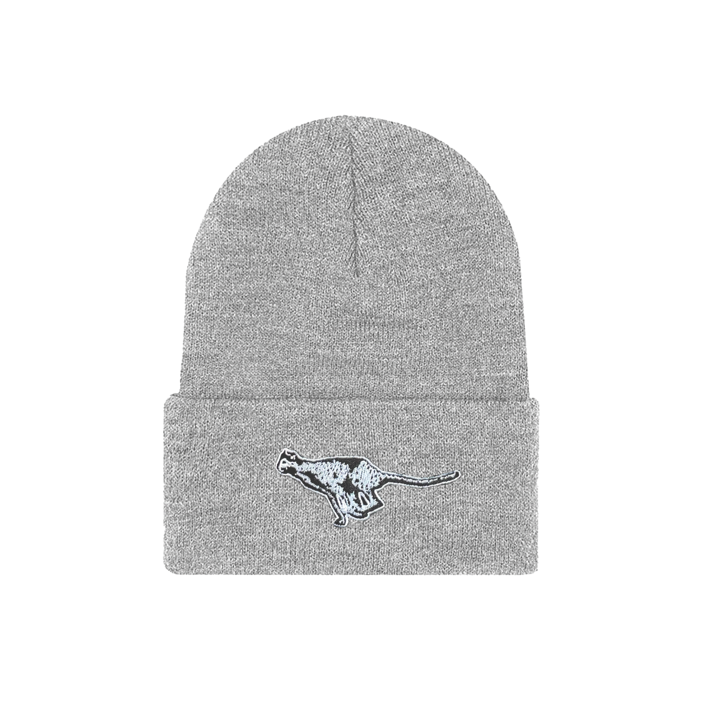 LOGO BEANIE (GREY)