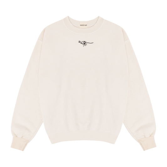 GHOST KAT LOGO CREWNECK